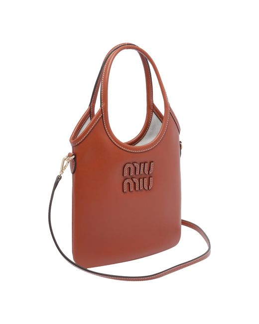 Miu Miu Red Ivy Shoulder Bag
