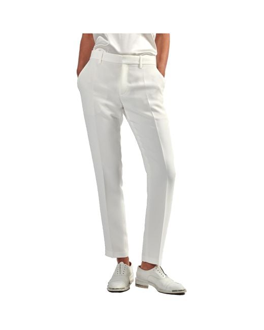 Barbara Bui Gray Belt Loops Slacks
