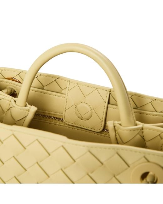 Bottega Veneta Metallic Simple Handbag