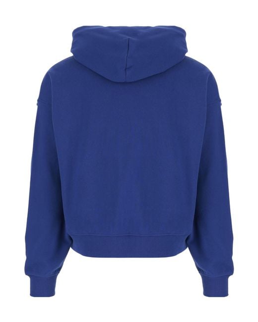 ICECREAM Blue Chocolate Bar Print Hoodie for men