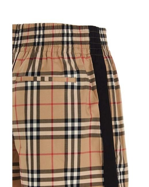 Burberry Multicolor Vintage Checked High-Waisted Shorts