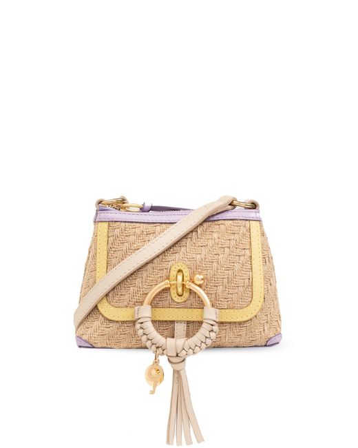 See By Chloé Natural Logo Shoulder Bag