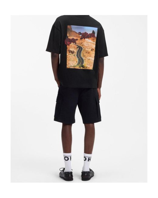 Boss Black Logo Short-Sleeved T-Shirt for men