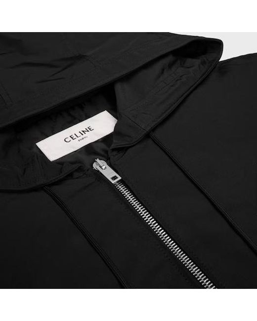 Céline Black Windbreaker for men