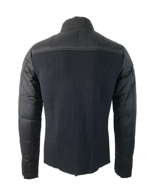 Emporio Armani Blue Logo Down Jacket for men