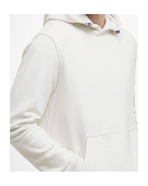 Barbour White Ewan Hoodie for men