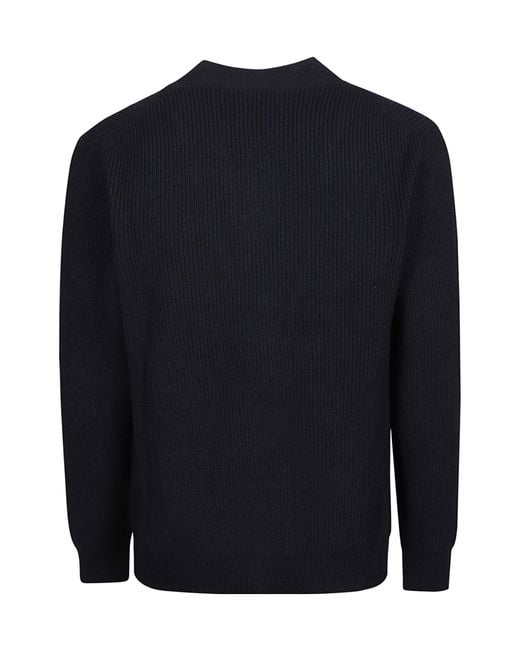 Ballantyne Blue Button-Up Knitwear for men