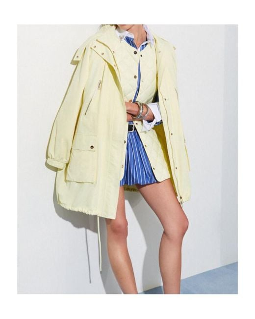 Liu Jo Natural Hooded Pocket Parka