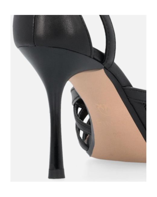 Pinko White 85Mm Pointed-Toe Pumps