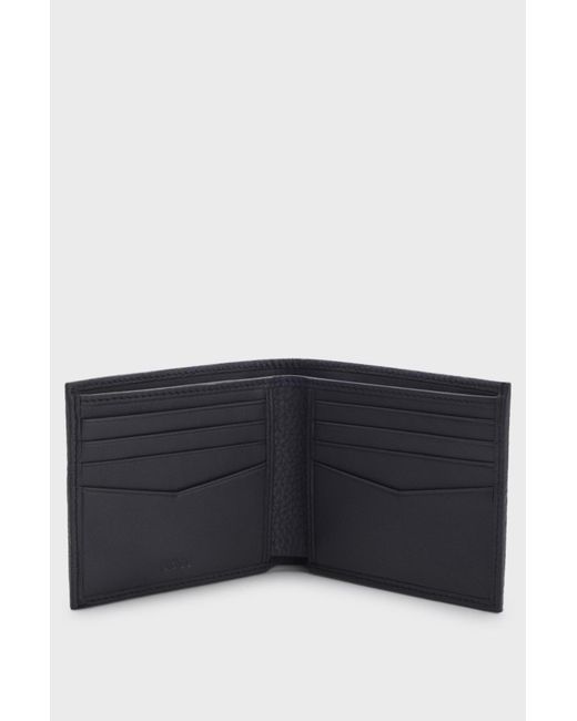 Boss Blue Letter Logo Wallet for men
