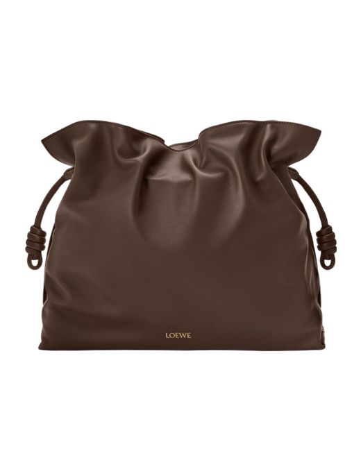 Loewe Brown Flamenco Large Shoulder Bag