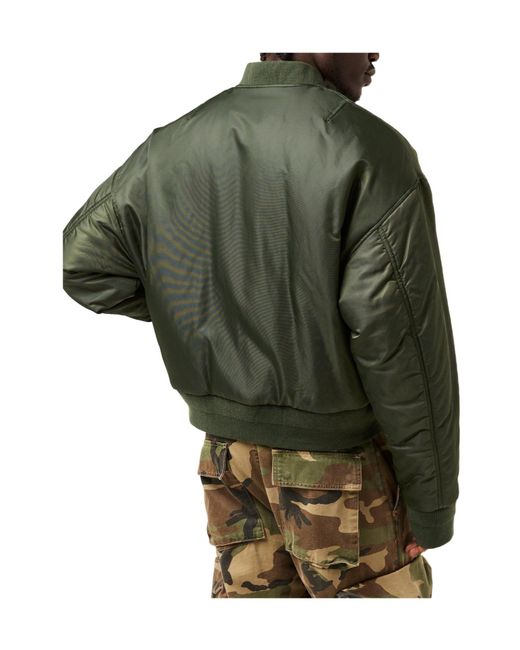 DSquared² Green Baseball Jacket for men