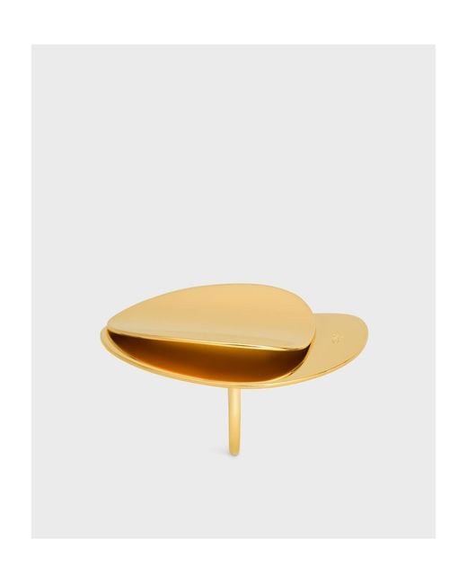 Céline Metallic Petale Ring