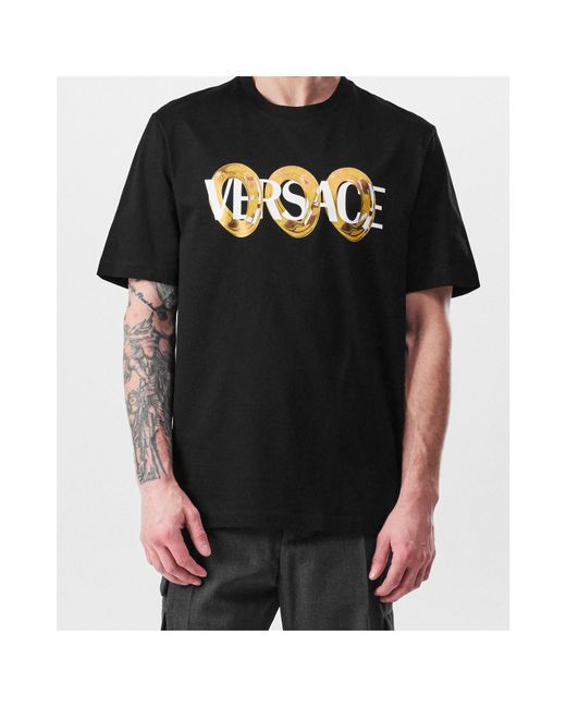 Versace Black T-Shirt for men