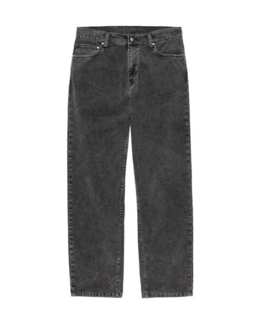 Carhartt Gray Aaron Pants for men