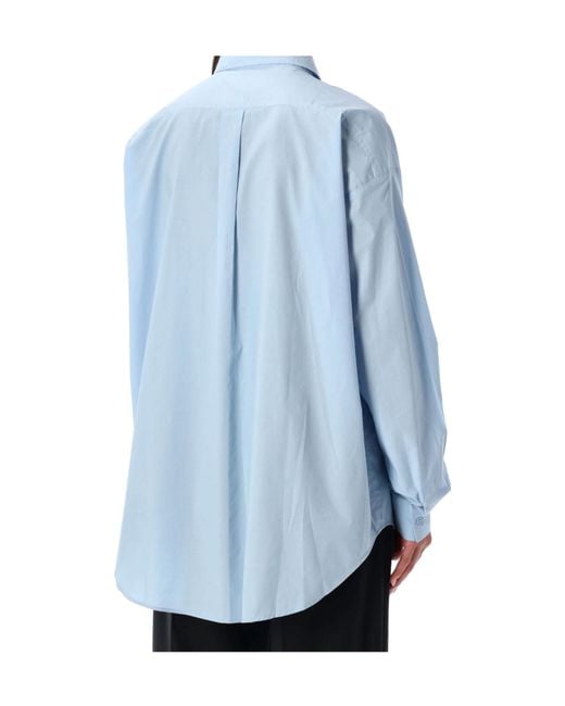Frankie Shop Blue Long Sleeve Shirt