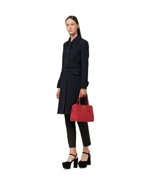 Prada Red Logo Shoulder Bag