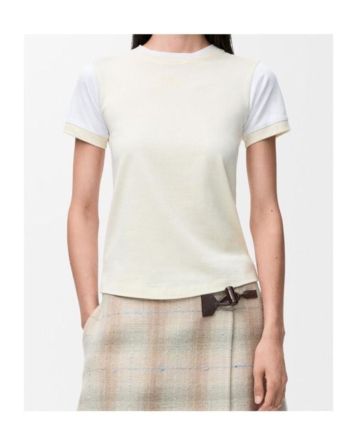 Loewe White Small Fit T-Shirt