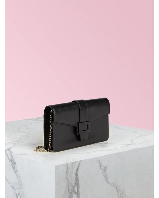 Roger Vivier Black Chain Shoulder Bag