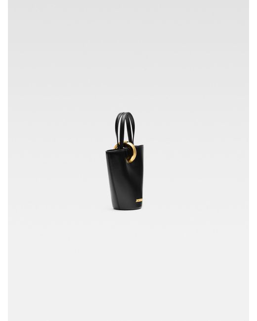 Jacquemus Black The Small Bambola Bucket Bag