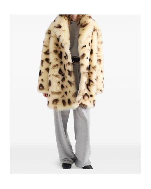 Prada Natural Neutrals Coats