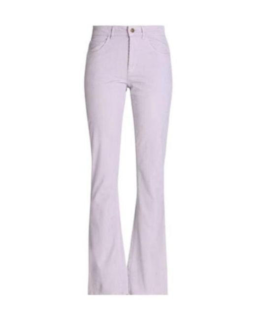 MAX&Co. Purple Casual Trousers