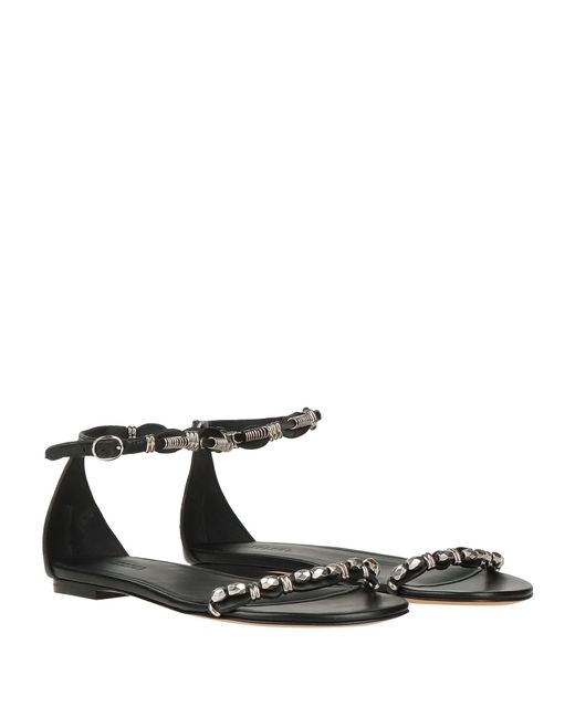 Isabel Marant White Stylish And Versatile Flat Sandals