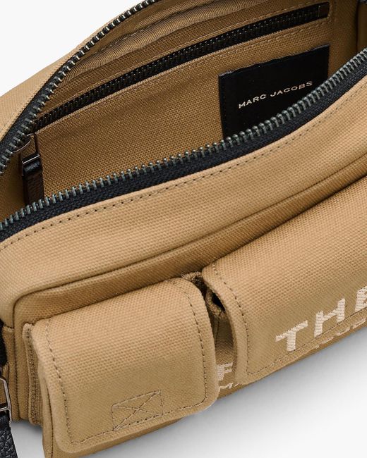 Marc Jacobs Metallic The Cargo Canvas Shoulder Bag