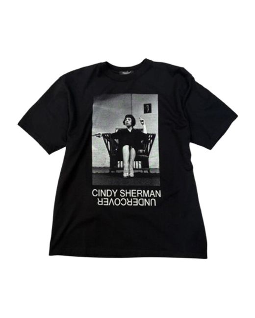 Undercover Black Short-Sleeved T-Shirt for men