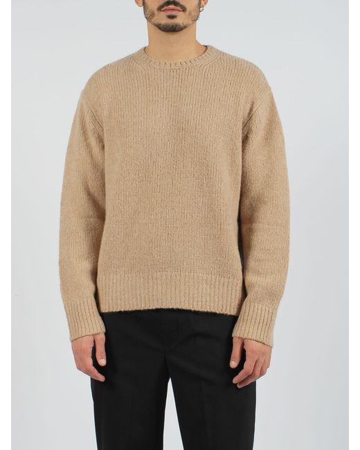 Neil Barrett Brown Long-Sleeved Sweater for men