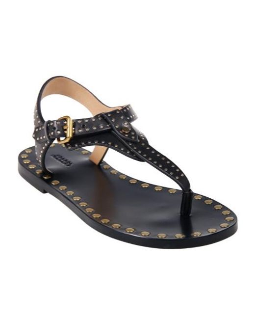 Isabel Marant Multicolor Joonya Stud-Embellished Sandals