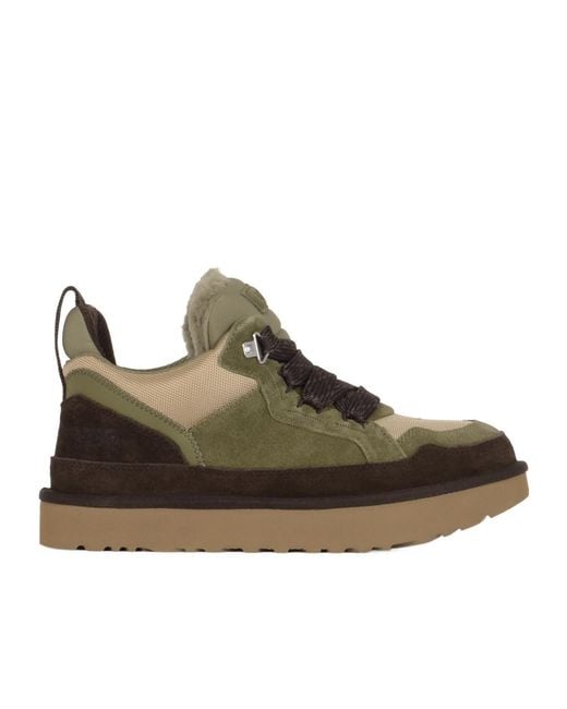 Ugg Brown Round-Toe Sneakers for men