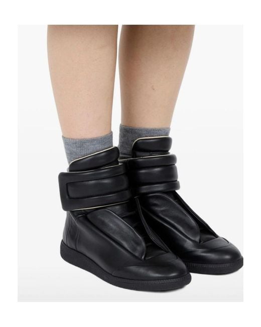 Maison Margiela Black Future High-Top Sneakers for men