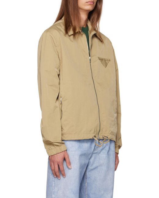 Bottega Veneta Pink Tech Zipped Jacket for men