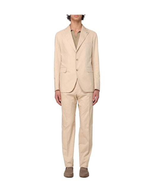Tagliatore Natural Button Suit for men