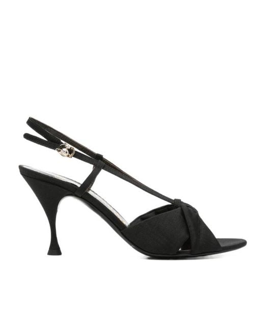 Vivienne Westwood Black Slingback Sandals
