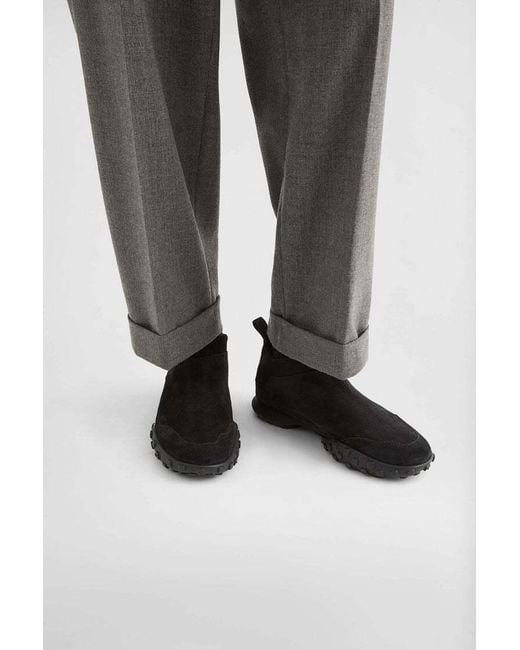 Jil Sander Black Moon Slip-On Sneakers for men