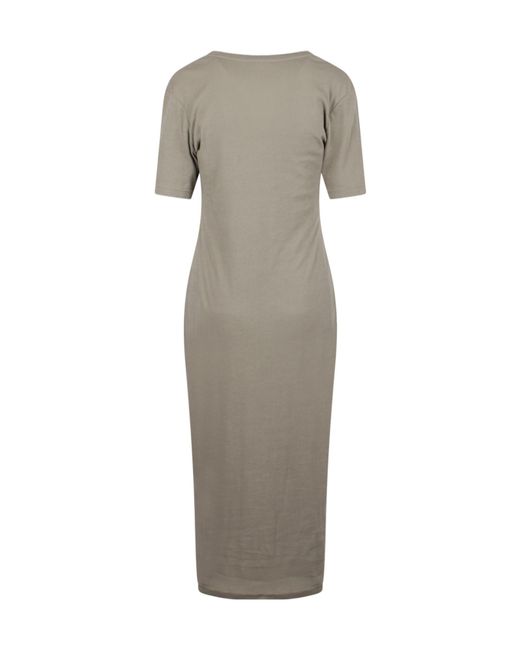 Jil Sander Gray Cotton Midi Dresses (Pack Of Three)