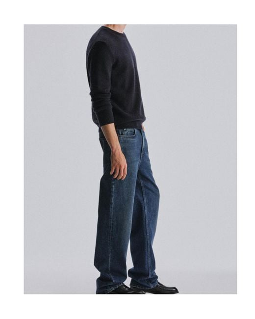 The Row Blue Long Sleeved Jumper for men