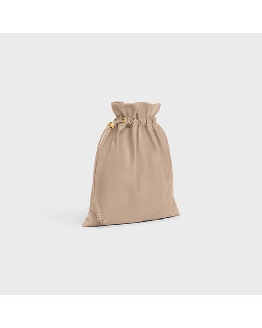 Céline Natural Small Crystal Pouch