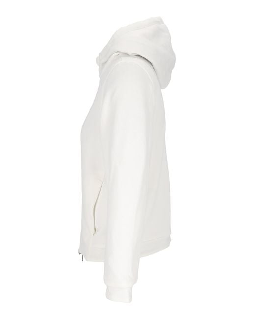 K-Way White Reversible Logo Coat
