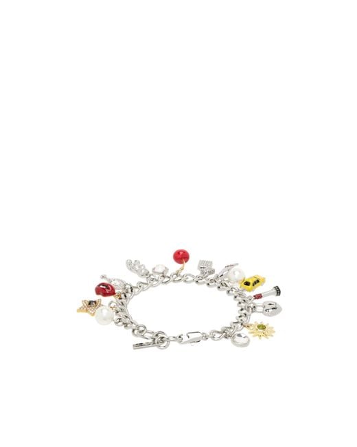 Marc Jacobs White Logo Bracelet