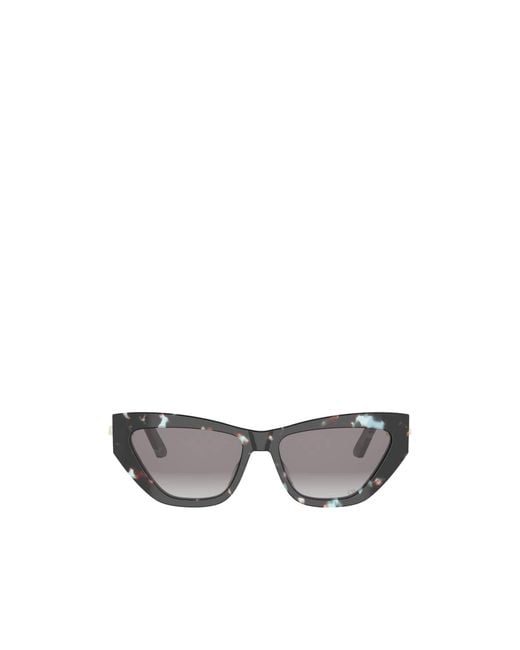 Dior White Eyewear C B6I Butterfly Frame Sunglasses
