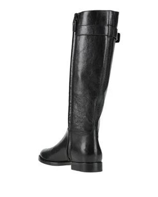 Tory Burch Black Minimalist Leather Boots