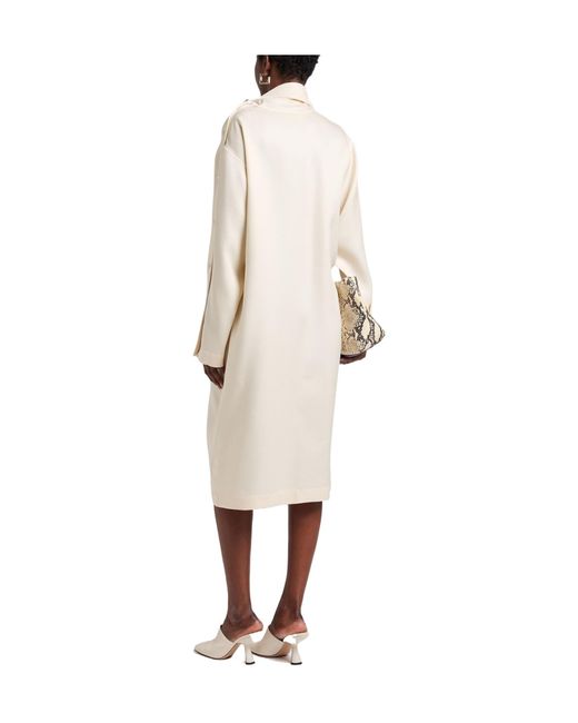 Burberry Natural Midi Dresses