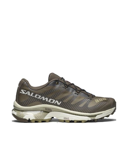 Salomon Lab Gray Salomon Xt-4 Og Aurora Borealis Logo Printed Sneakers for men