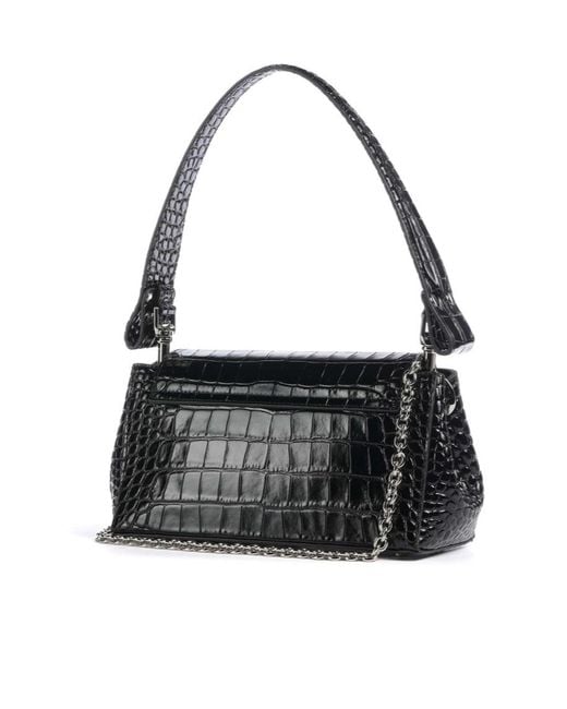 Vivienne Westwood Black Orb Plaque Embossed Tote Bag