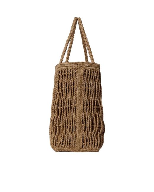The Row Brown Georgica Tote Bag