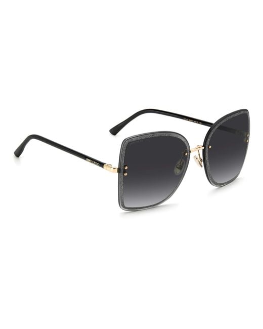 Jimmy Choo Multicolor Logo Sunglasses