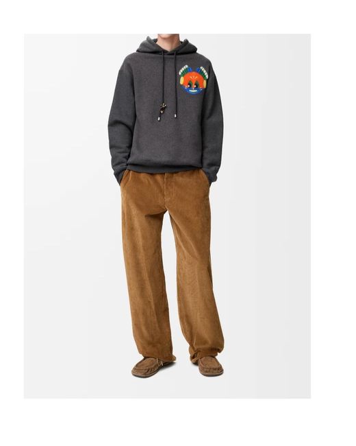 Loewe Blue X Louis Wain Hoodie for men